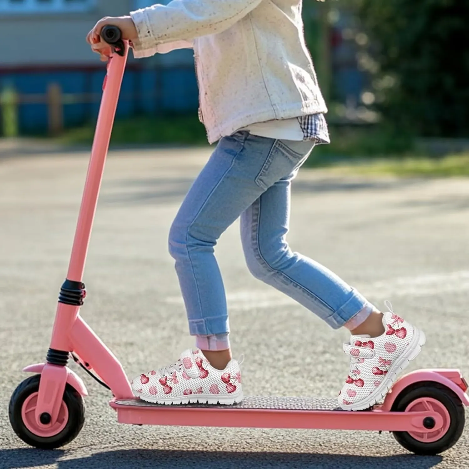 YEXIATODO Sneakers for Girls Boys Toddlers Slip on Shoes Hands Free Shook and Loop chool Shoes Athletic Shoes US 1-13