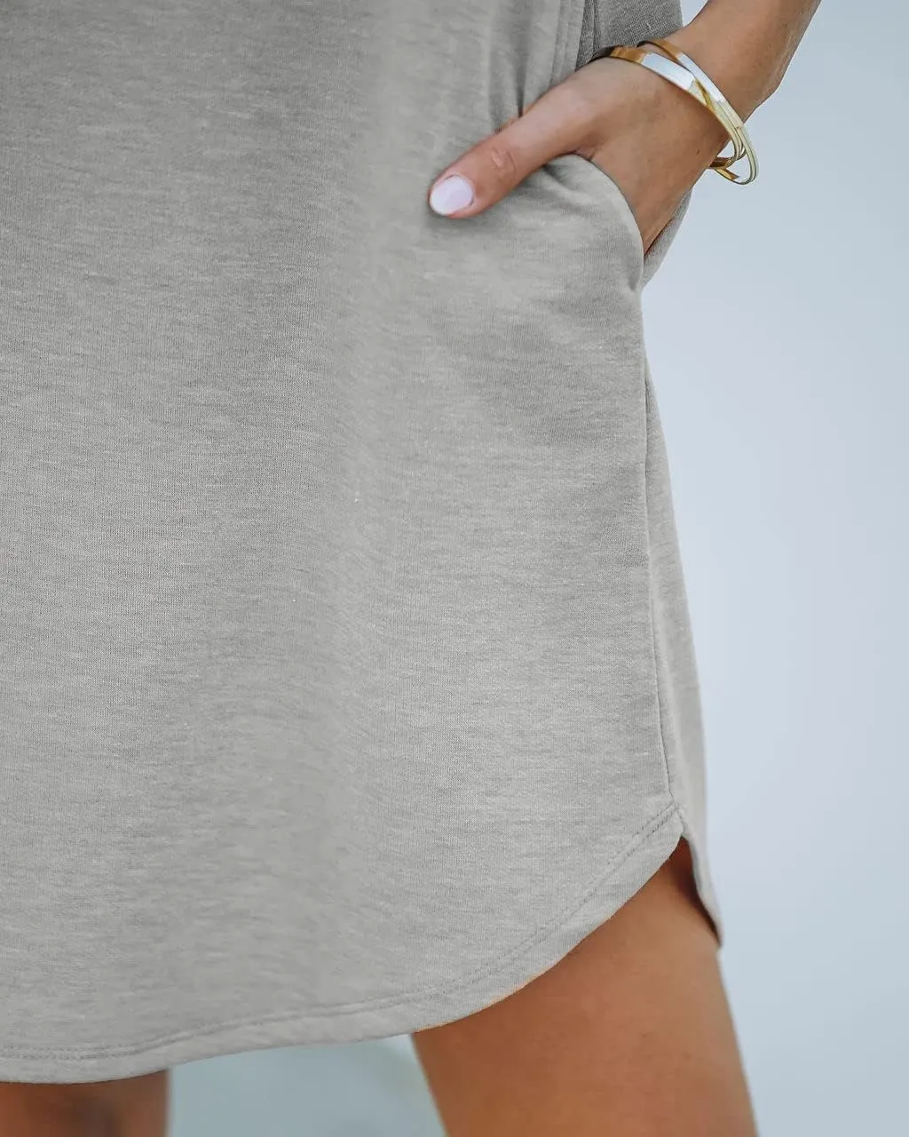 YEXIPO Women's Casual Summer Short Sleeve T Shirt Dress Nightgown Crew Neck Loose Solid Color Basic Dresses with Pockets
