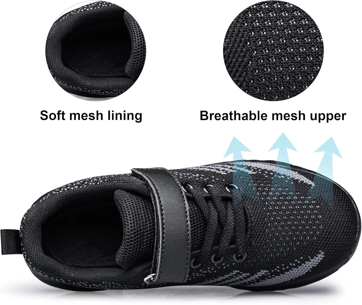 YHOON Boys Girls Sneakers Kids Sports Running Walking Shoes for Toddler/Little Kid/Big Kid