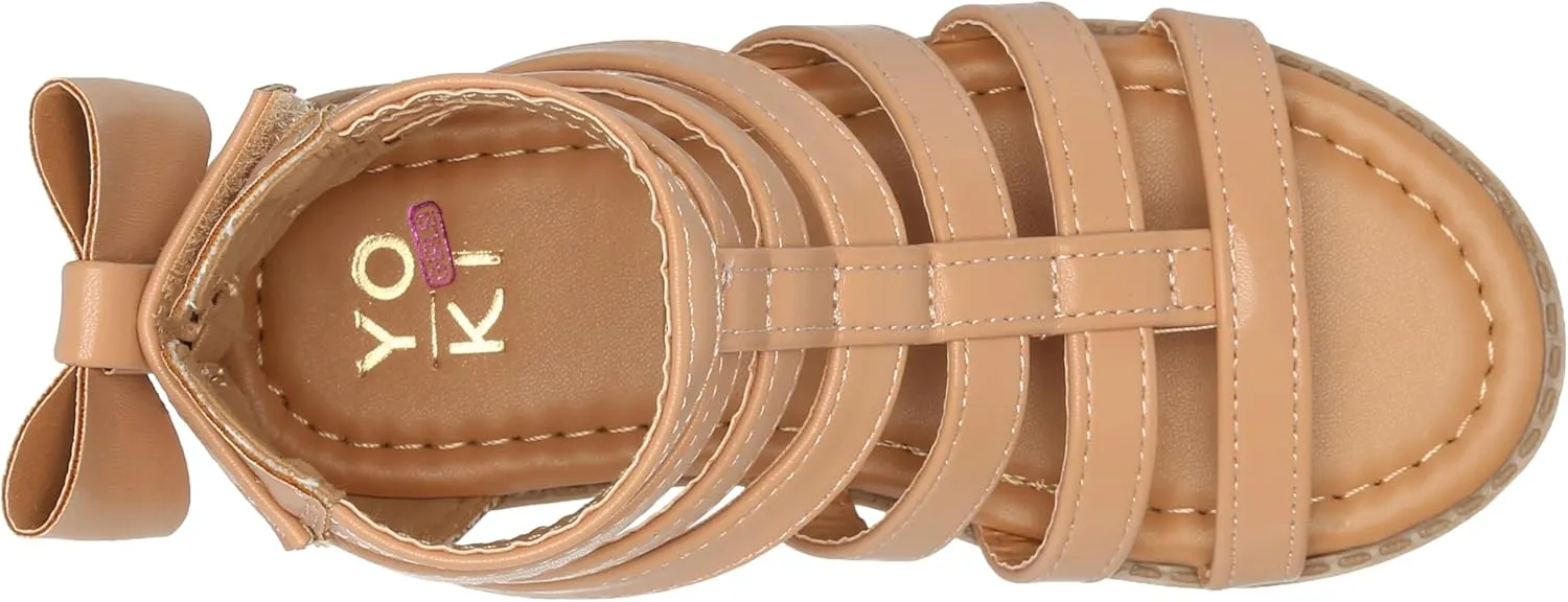 YOKI Girl's Gladiator Fisherman Sandal