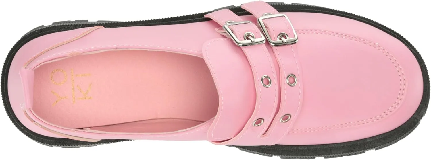 YOKI Women's Lugsole Loafers