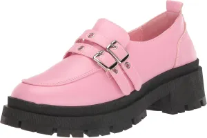 YOKI Women's Lugsole Loafers