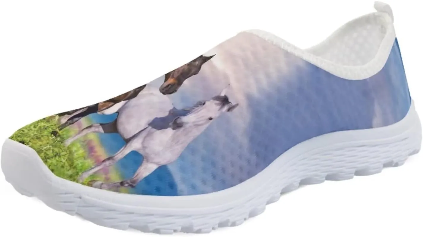 Yzaoxia Teen Girls Athletic Shoes Women Running Sneakers Size 5.5-11.5 Slip on Casual Walking Shoes