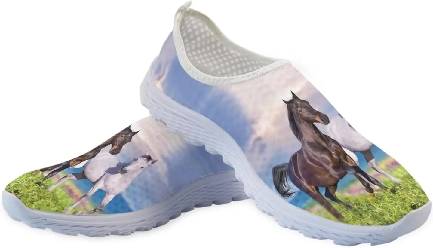 Yzaoxia Teen Girls Athletic Shoes Women Running Sneakers Size 5.5-11.5 Slip on Casual Walking Shoes